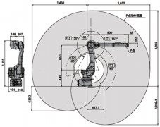 川崎RS006L涂膠機器人防護